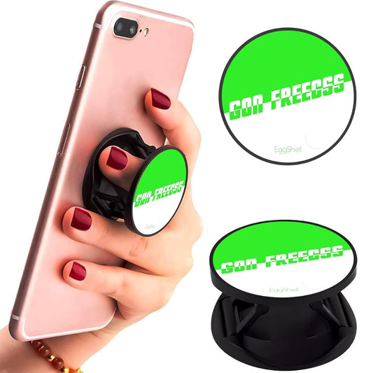 Eggshell Premium Super Matte Phone Grip & Stand | Expandable Mobile Back Holder for Smartphones & Tablets | (GON Freecss HXH)