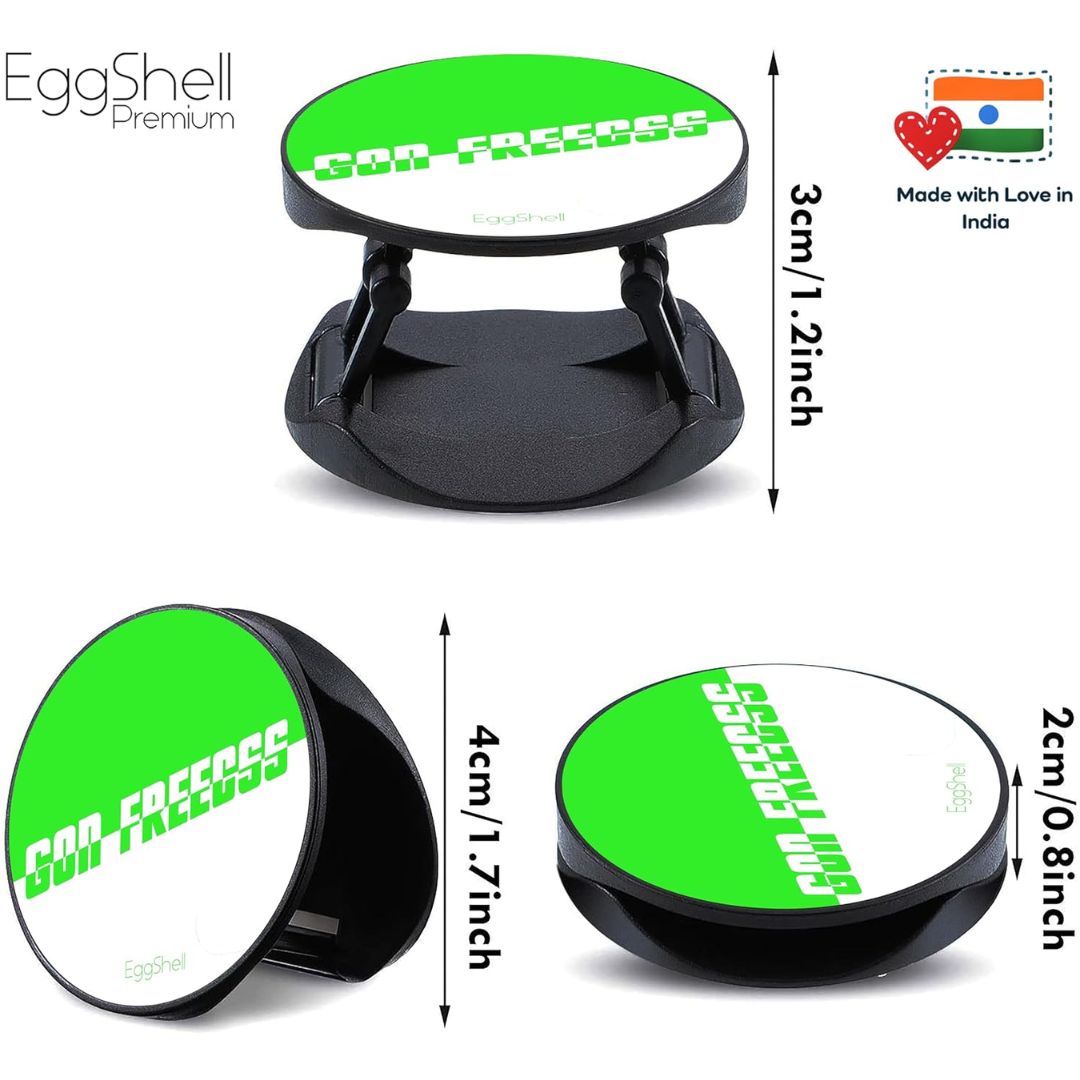 Eggshell Premium Super Matte Phone Grip & Stand | Expandable Mobile Back Holder for Smartphones & Tablets | (GON Freecss HXH)