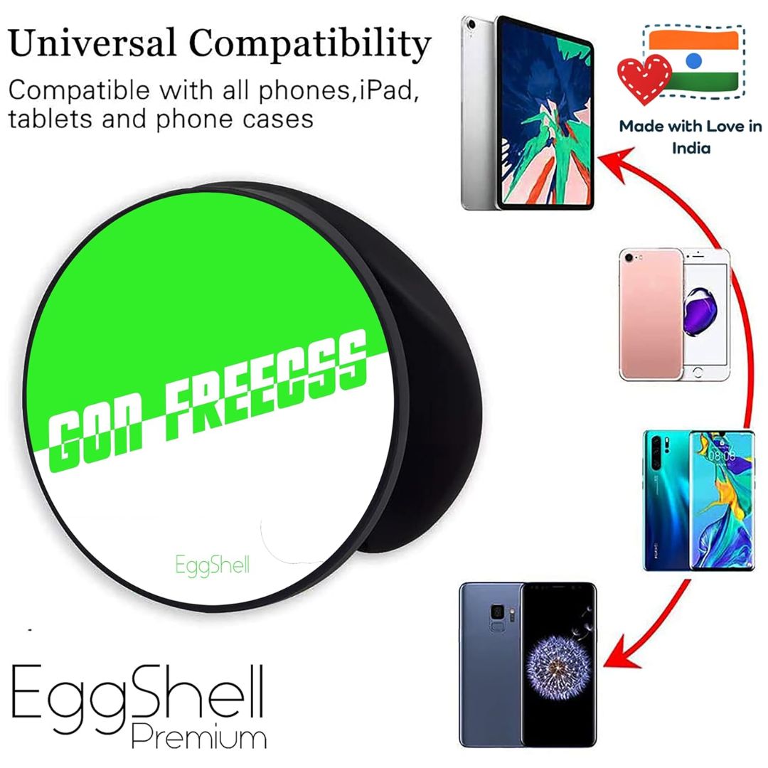 Eggshell Premium Super Matte Phone Grip & Stand | Expandable Mobile Back Holder for Smartphones & Tablets | (GON Freecss HXH)