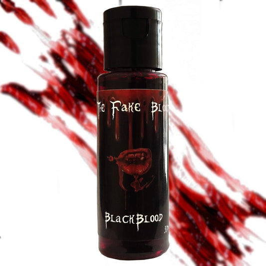 Blackblood The Fake Blood for Horror Fake Blood Scary Prank & Halloween Party (Bloodyred) (30ml)