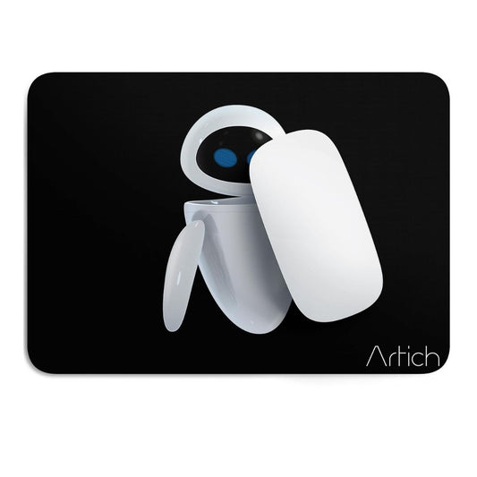 Artich Designer Gaming Mouse Pad for Office Laptop/Computer with Super Soft Non-Slip Rubber Base and Lycra Cloth Surface for Silky Touch Rectangle (Alien Robot)