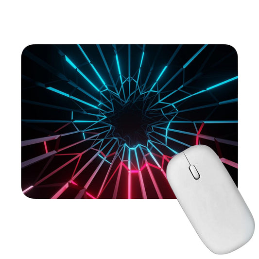 Artich Designer Gaming Mouse Pad for Office Laptop/Computer with Super Soft Non-Slip Rubber Base and Lycra Cloth Surface for Silky Touch Rectangle (Electric Vibes)