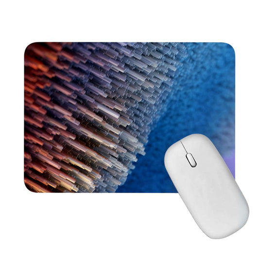 Artich Designer Gaming Mouse Pad for Office Laptop/Computer with Super Soft Non-Slip Rubber Base and Lycra Cloth Surface for Silky Touch Rectangle Mix