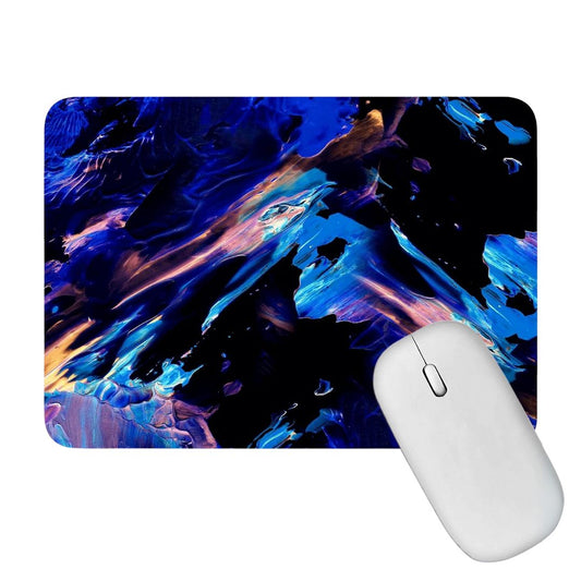 Artich Designer Gaming Mouse Pad for Office Laptop/Computer with Super Soft Non-Slip Rubber Base and Lycra Cloth Surface for Silky Touch Rectangle (Ignited Glowing Crystals)