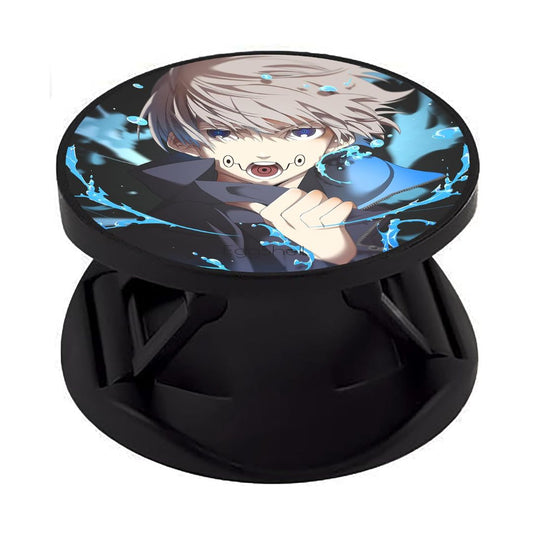 Eggshell Premium Super Matte Phone Grip & Stand | Expandable Mobile Back Holder for Smartphones & Tablets | (JJK Inumaki Toge Curse Speech)