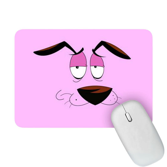 Artich Designer Gaming Mouse Pad for Office Laptop/Computer with Super Soft Non-Slip Rubber Base and Lycra Cloth Surface for Silky Touch Rectangle (Courage Face)