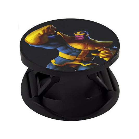 Eggshell Premium Super Matte Phone Grip & Stand | Expandable Mobile Back Holder for Smartphones & Tablets | (Comic Thanos)